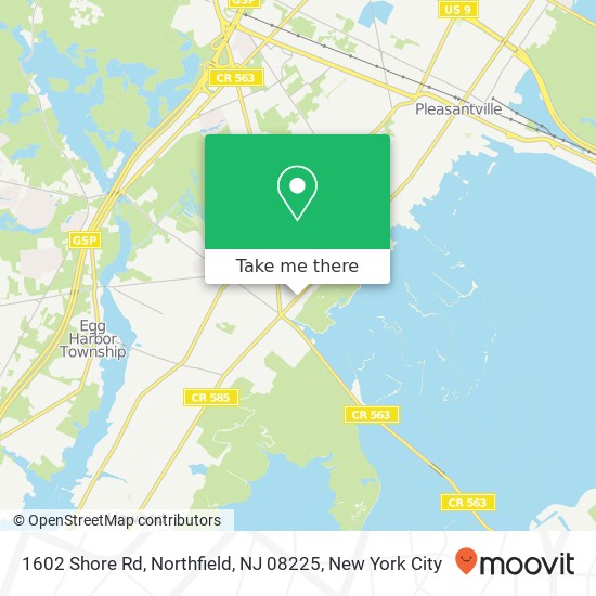 1602 Shore Rd, Northfield, NJ 08225 map