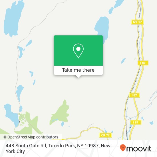 448 South Gate Rd, Tuxedo Park, NY 10987 map