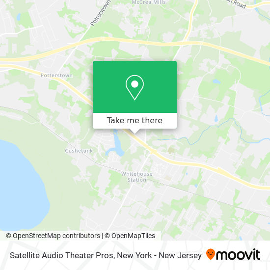 Satellite Audio Theater Pros map