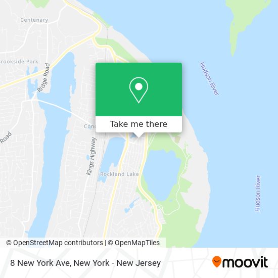 8 New York Ave map