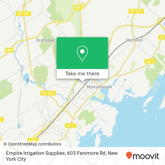 Mapa de Empire Irrigation Supplies, 603 Fenimore Rd