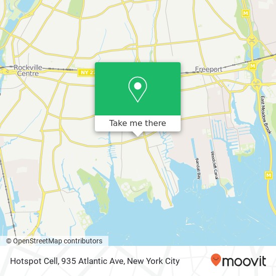 Hotspot Cell, 935 Atlantic Ave map