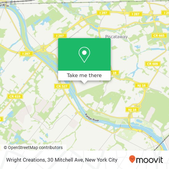 Mapa de Wright Creations, 30 Mitchell Ave