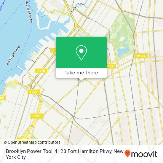 Brooklyn Power Tool, 4123 Fort Hamilton Pkwy map