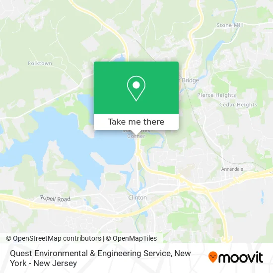 Quest Environmental & Engineering Service map