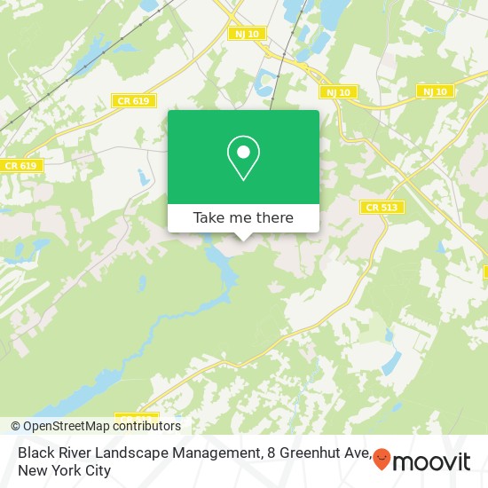 Black River Landscape Management, 8 Greenhut Ave map