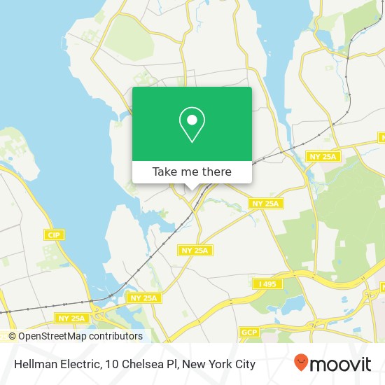 Mapa de Hellman Electric, 10 Chelsea Pl