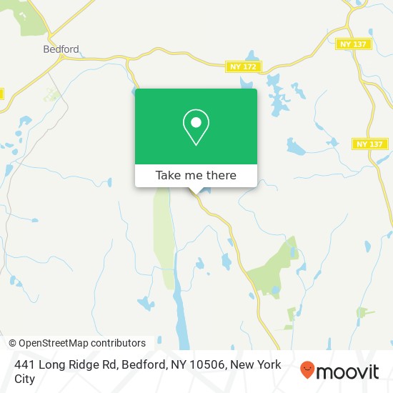 441 Long Ridge Rd, Bedford, NY 10506 map