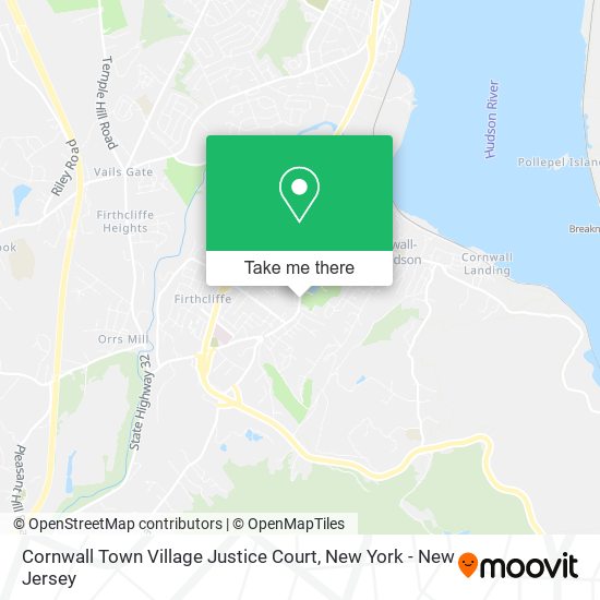 Cornwall Town Village Justice Court map
