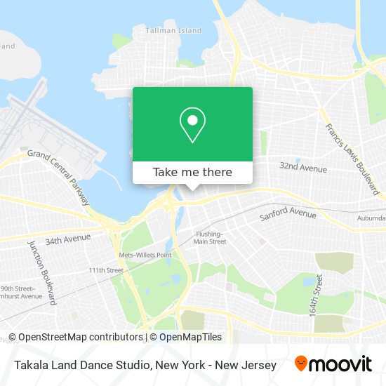 Mapa de Takala Land Dance Studio