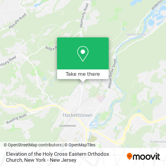 Mapa de Elevation of the Holy Cross Eastern Orthodox Church