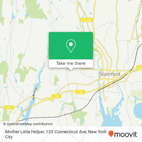 Mapa de Mother Little Helper, 133 Connecticut Ave