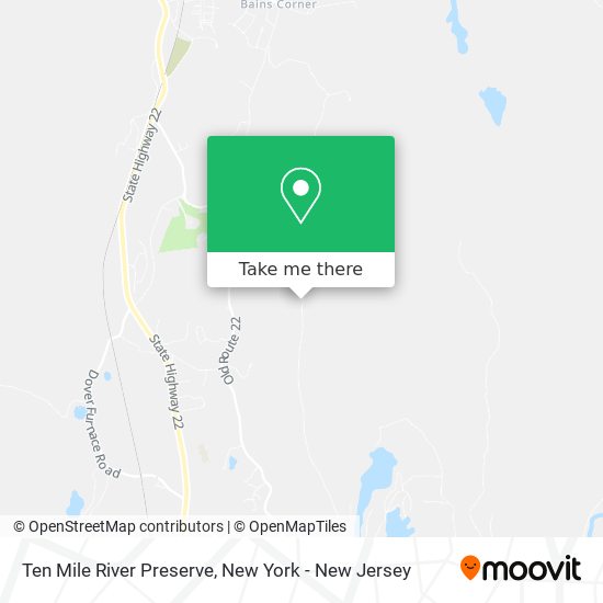 Mapa de Ten Mile River Preserve