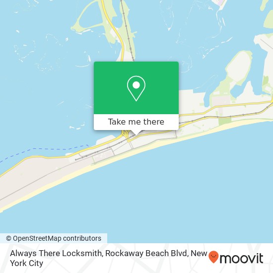 Always There Locksmith, Rockaway Beach Blvd map
