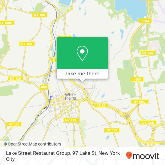 Mapa de Lake Street Restaurat Group, 97 Lake St