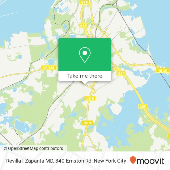 Revilla I Zapanta MD, 340 Ernston Rd map