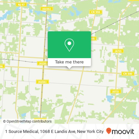 1 Source Medical, 1068 E Landis Ave map