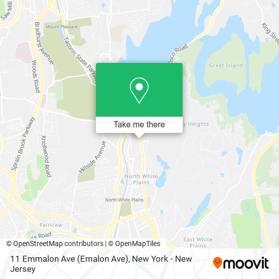 Mapa de 11 Emmalon Ave (Emalon Ave)