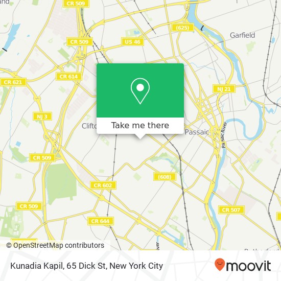 Kunadia Kapil, 65 Dick St map