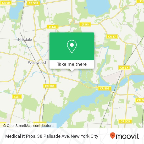 Medical It Pros, 38 Palisade Ave map