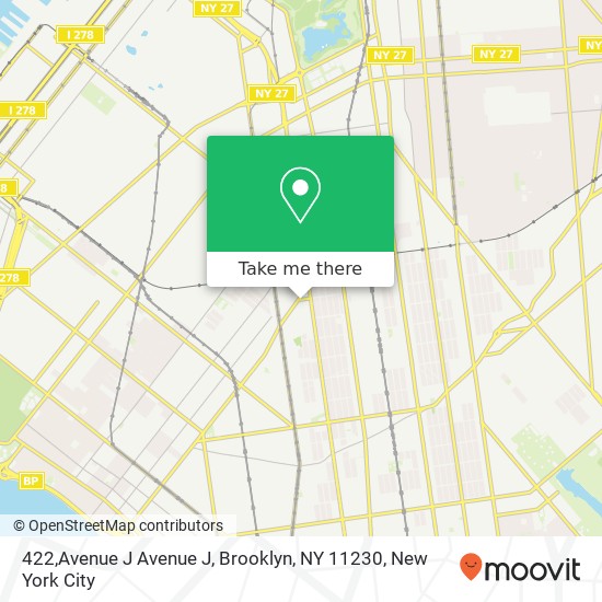 422,Avenue J Avenue J, Brooklyn, NY 11230 map