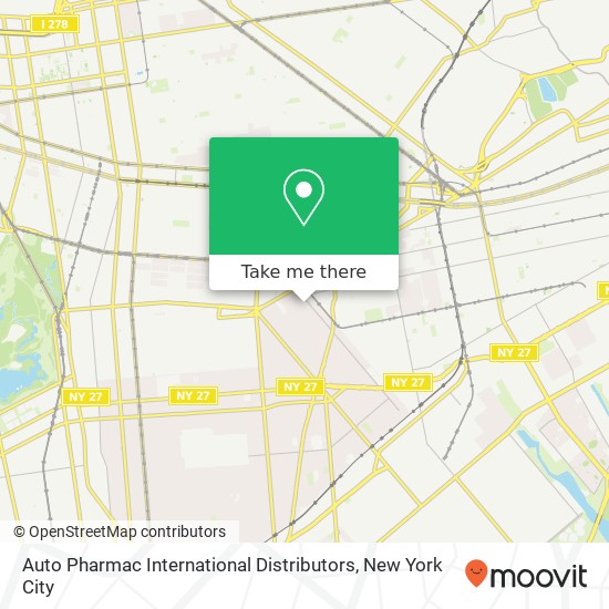 Auto Pharmac International Distributors map