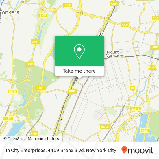 In City Enterprises, 4459 Bronx Blvd map