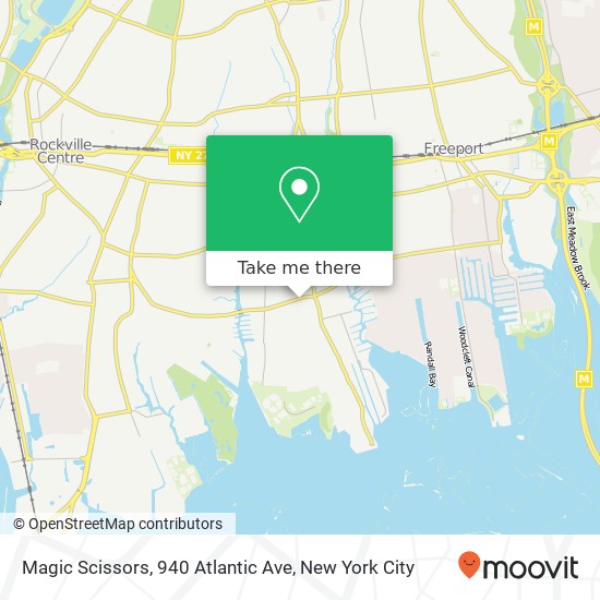 Magic Scissors, 940 Atlantic Ave map