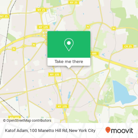 Katof Adam, 100 Manetto Hill Rd map