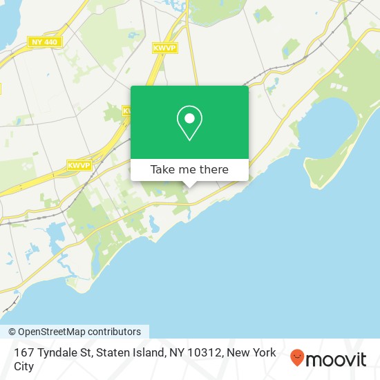 167 Tyndale St, Staten Island, NY 10312 map