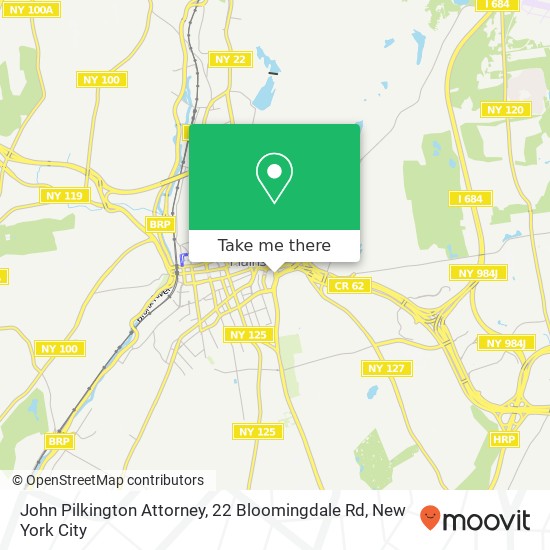 Mapa de John Pilkington Attorney, 22 Bloomingdale Rd