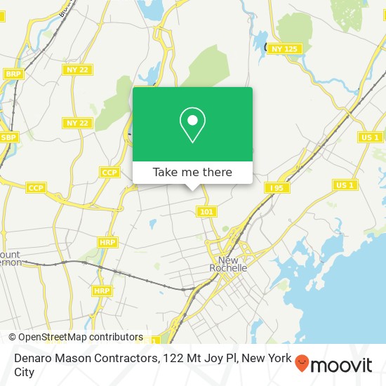 Denaro Mason Contractors, 122 Mt Joy Pl map