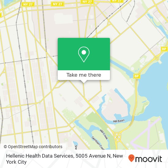 Hellenic Health Data Services, 5005 Avenue N map
