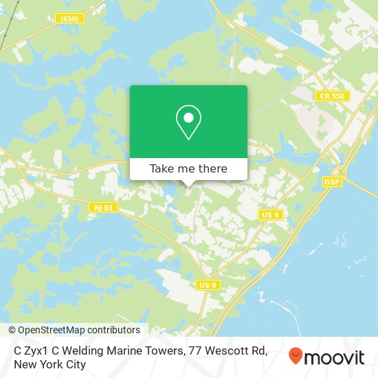 C Zyx1 C Welding Marine Towers, 77 Wescott Rd map