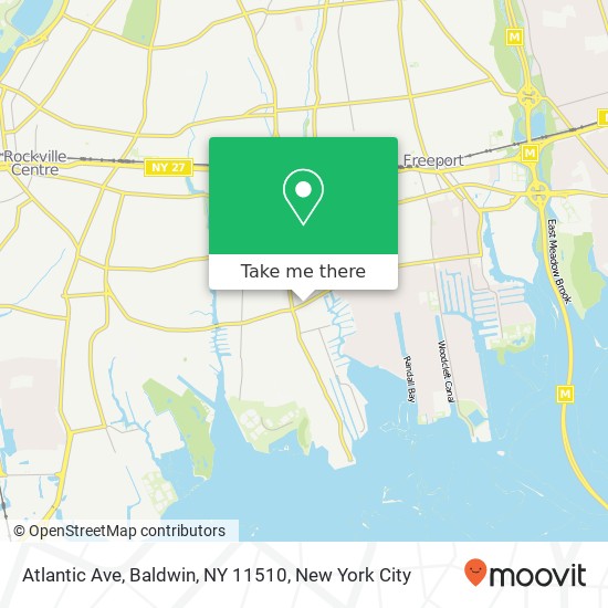 Atlantic Ave, Baldwin, NY 11510 map