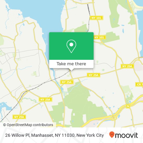26 Willow Pl, Manhasset, NY 11030 map