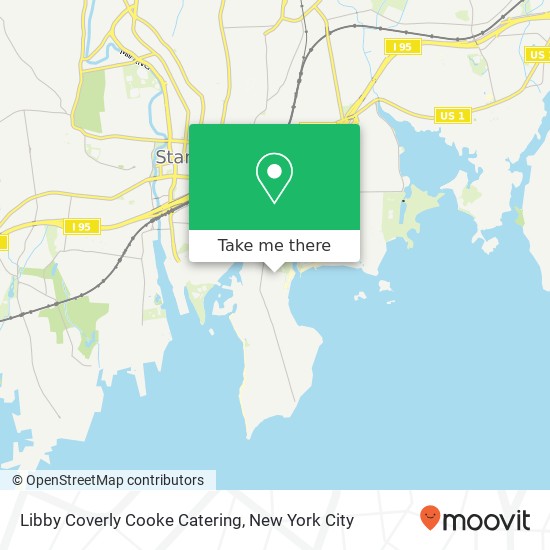 Libby Coverly Cooke Catering map