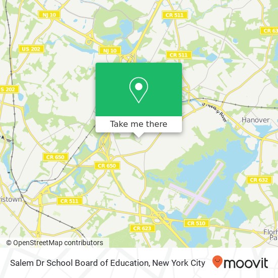 Mapa de Salem Dr School Board of Education