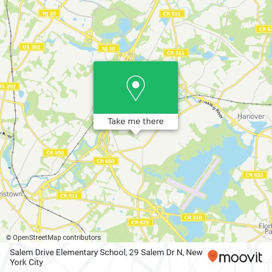 Mapa de Salem Drive Elementary School, 29 Salem Dr N