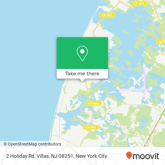 2 Holiday Rd, Villas, NJ 08251 map