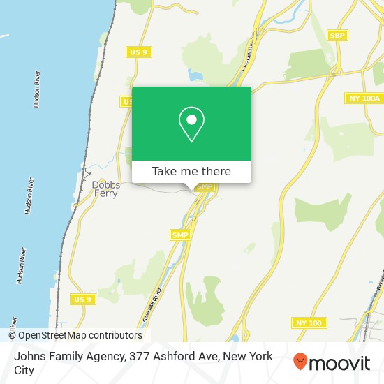Johns Family Agency, 377 Ashford Ave map