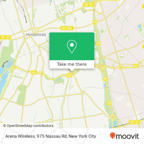 Arena Wireless, 975 Nassau Rd map