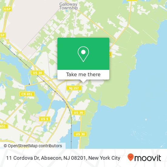 11 Cordova Dr, Absecon, NJ 08201 map