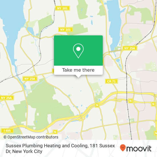 Sussex Plumbing Heating and Cooling, 181 Sussex Dr map