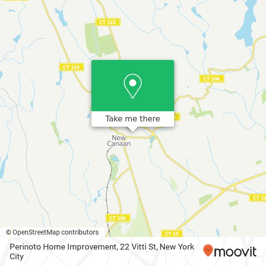 Mapa de Perinoto Home Improvement, 22 Vitti St