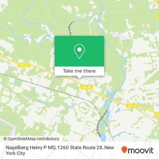 Nagelberg Henry P MD, 1260 State Route 28 map