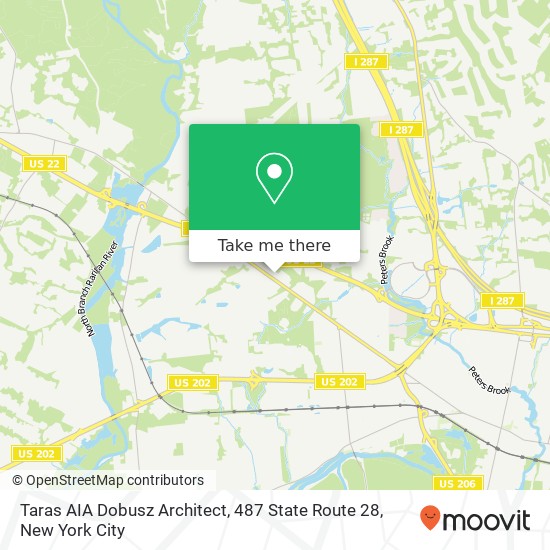 Taras AIA Dobusz Architect, 487 State Route 28 map
