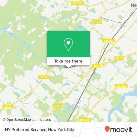 Mapa de NY Preferred Services
