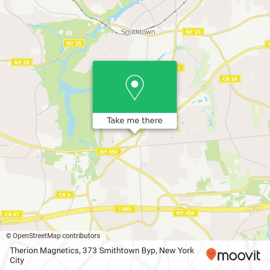 Therion Magnetics, 373 Smithtown Byp map