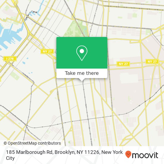 185 Marlborough Rd, Brooklyn, NY 11226 map